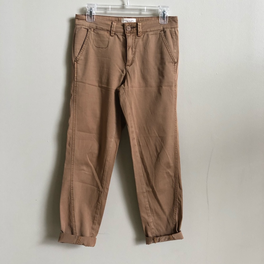 Anthropologie Camel/Tan size 26 chino pants